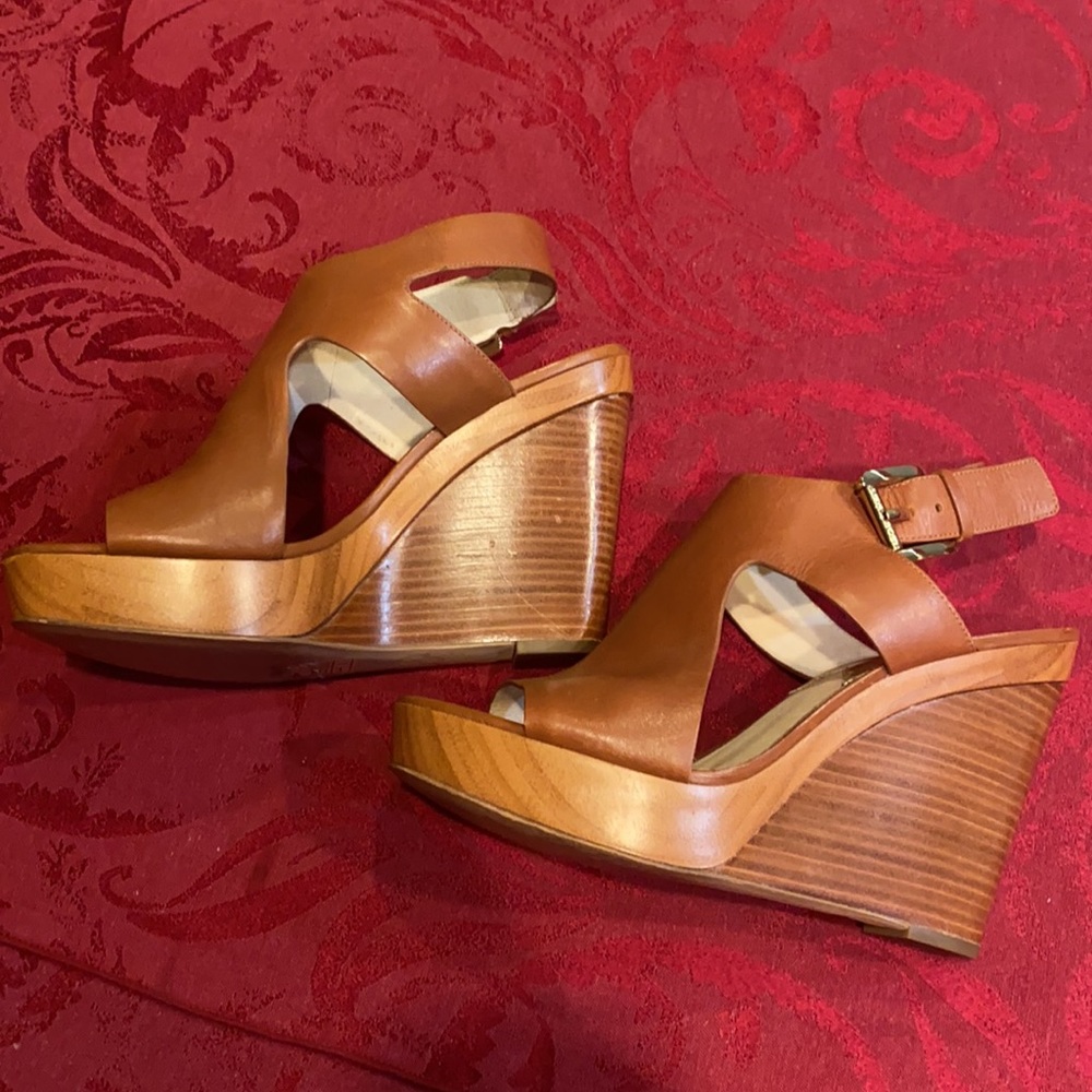 Michael Kors platform wedges